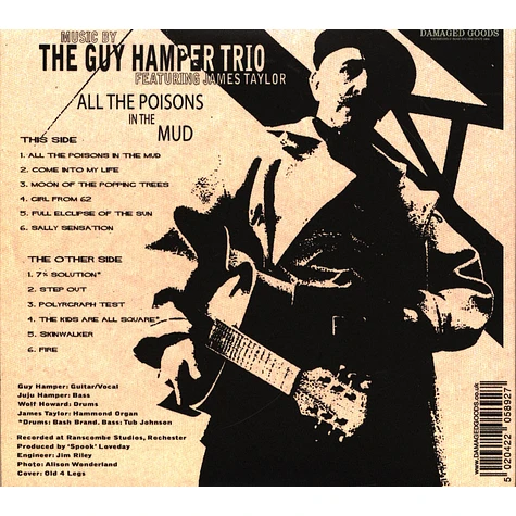 Guy Hamper Trio, The 0 Featuring James Taylor - All The Poisons In The Mud