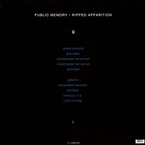 Public Memory - Ripped Apparition Red Vinyl Edition