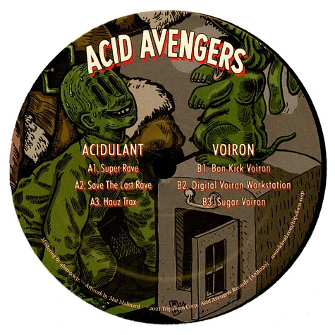 Acidulant / Voiron - Acid Avengers 020 Repress Edition