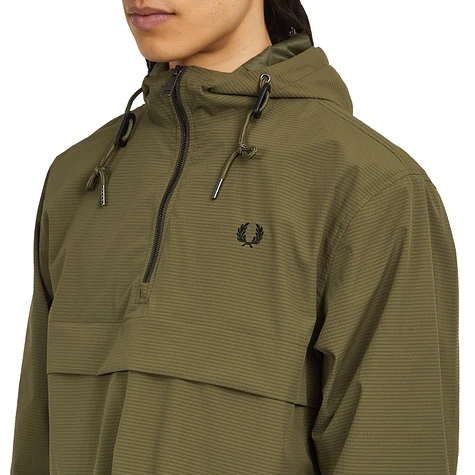 Fred Perry - Seersucker Half Zip Jacket