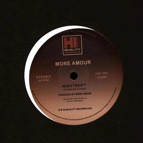 More Amour - Nightshift