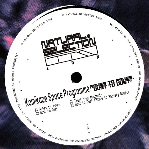Kamikaze Space Programme - Ashes To Ashes, Dust To Dust EP
