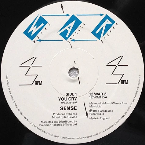 Sense - You Cry