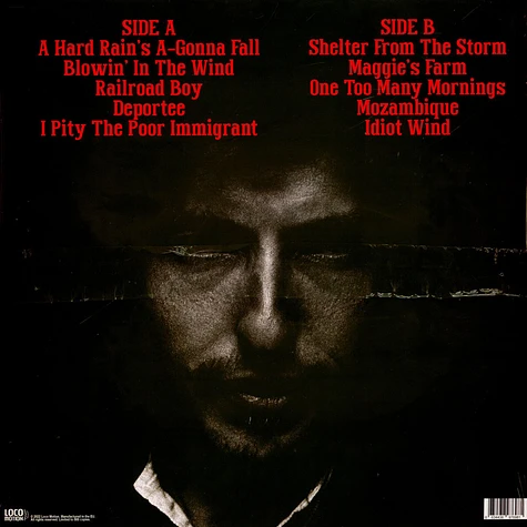 Bob Dylan - Fort Collins Stadium Radio Broadcast Colorado 1976 Red Vinyl Edtion
