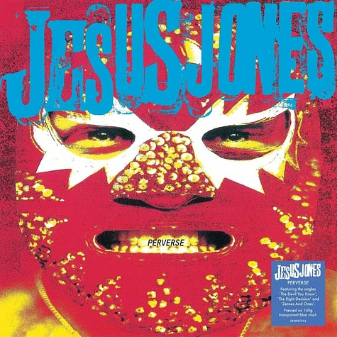 Jesus Jones - Perverse Translucent Blue Vinyl Edition