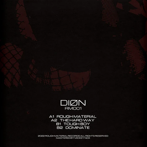 Diøn - Rough Material Ep Red Marbled Vinyl Edition