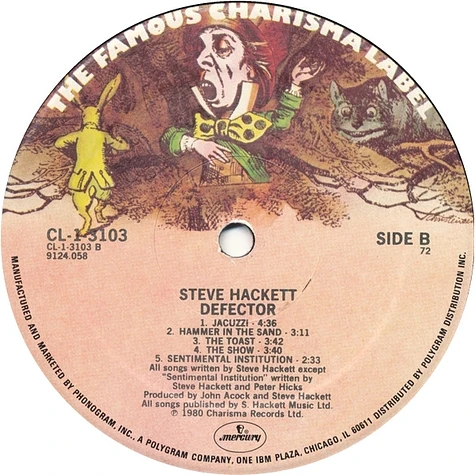 Steve Hackett - Defector