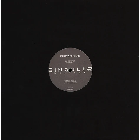 Ersatz Olfolks - Strobes & Smoke EP