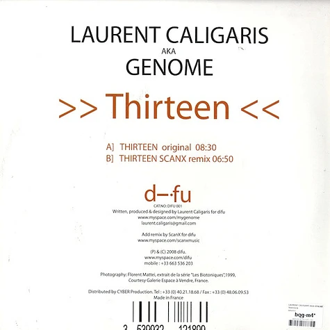 Laurent Caligaris AKA Mygenome - Thirteen