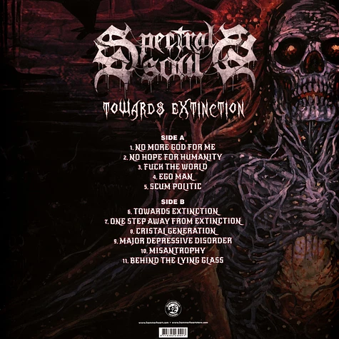 Spectral Souls - Toward Extinction Re-Release