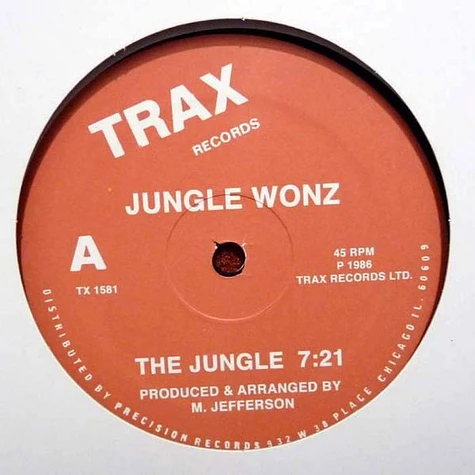 Jungle Wonz - The Jungle / Time Marches On