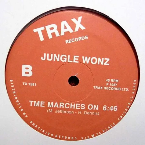 Jungle Wonz - The Jungle / Time Marches On