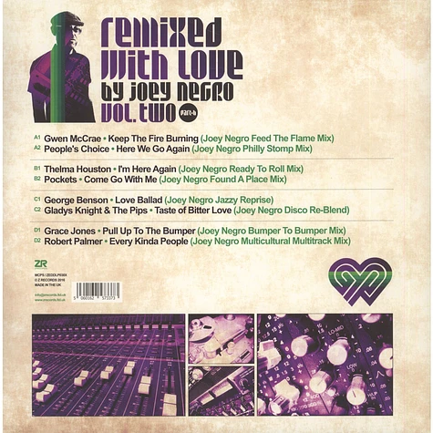 Joey Negro - Remixed With Love By Joey Negro (Vol. Two) (Part B)