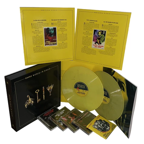 Bruno Nicolai - Bruno Nicolai In Giallo Marbled Yellow Vinyl Edition