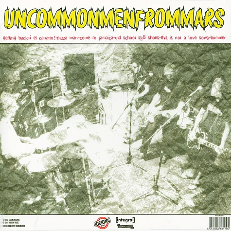 Uncommonmenfrommars - Welcome To'