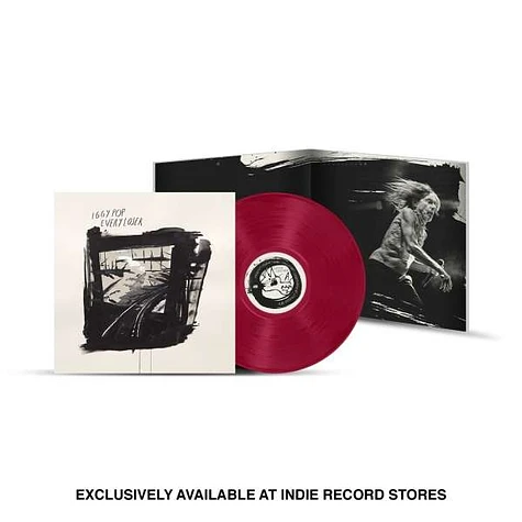 Iggy Pop - Every Loser Indie Exclusive Apple Red Vinyl Edition