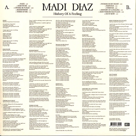 Madi Diaz - History Of A Feeling