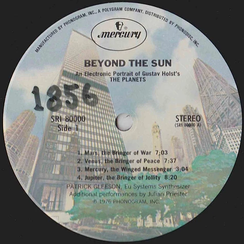 Patrick Gleeson - Beyond The Sun: An Electronic Portrait Of Holst's The Planets