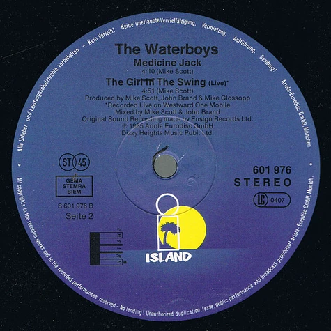 The Waterboys - The Whole Of The Moon