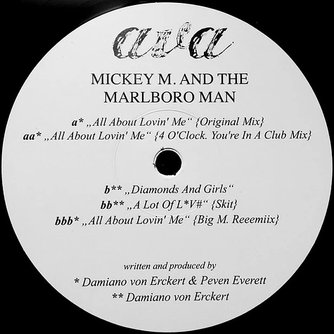 Damiano von Erckert Collaborating This Time With Peven Everett - Mickey M. And The Marlboro Man