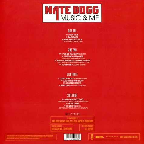 Nate Dogg - Music & Me Silver Vinyl Edition - Vinyl 2LP - 2001