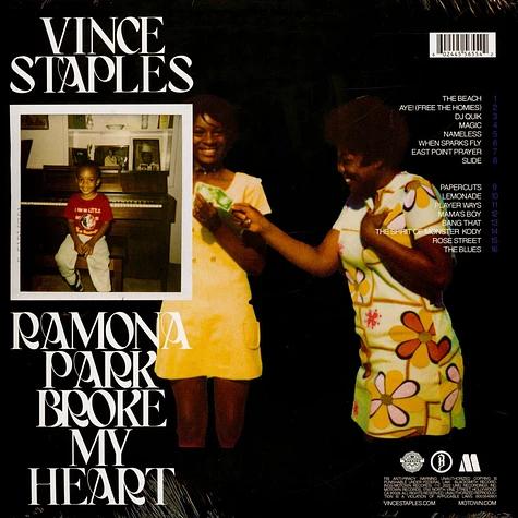 Vince Staples - Ramona Park Broke My Heart