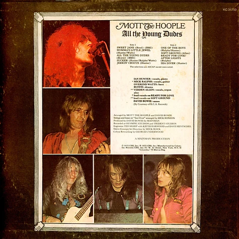 Mott The Hoople - All The Young Dudes