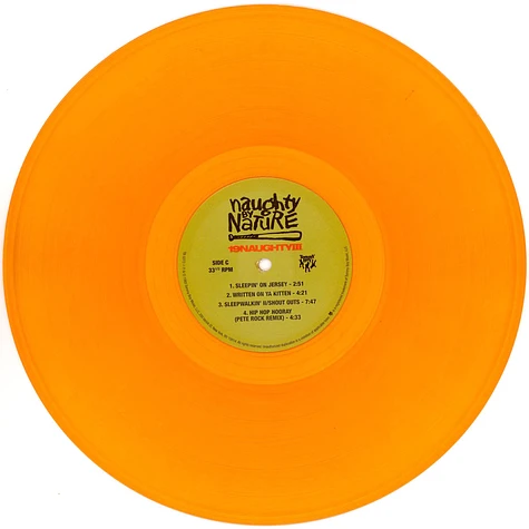 Naughty By Nature - 19 Naughty III 30th Anniversary Orange Vinyl Edition