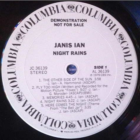 Janis Ian - Night Rains