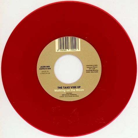Take Vibe - Golden Brown / Walking On The Moon Red Vinyl Edition