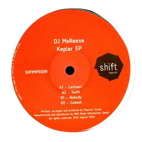 DJ Moreese - Kepler EP
