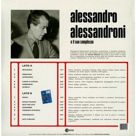 Alessandro Alessandroni E Il Suo Complesso - Alessandro Alessandroni E Il Suo Complesso