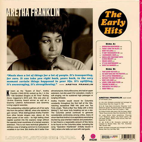 Aretha Franklin - The Early Hits