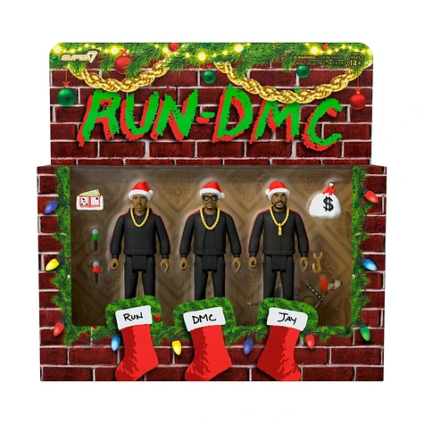 Run DMC - Holiday 3-Pack - ReAction Figures