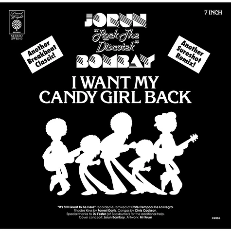 Jorun Bombay - It's Still Great To Be Here / I Want My Candy Girl Back