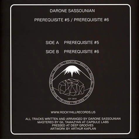 Darone Sassounian - Prerequisite #5 / Prerequisite #6