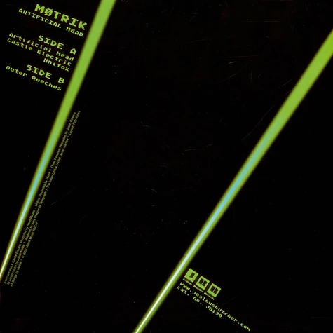 Motrik - Artificial Head Light Green Vinyl Edition