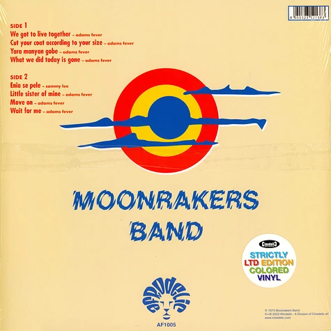 Moonrakers Band - Moonrakers Band Blue Vinyl Edtion