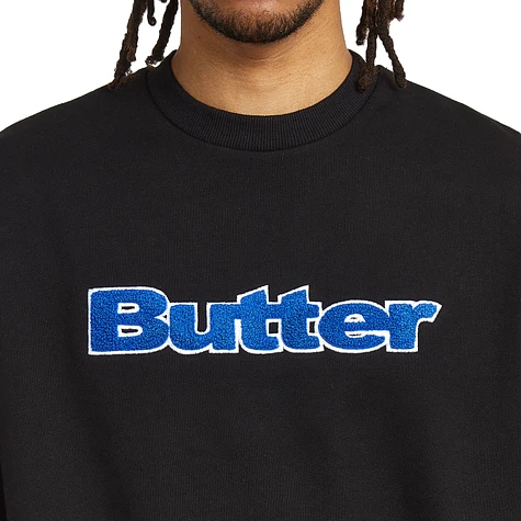 Butter Goods - Chenille Applique Crewneck Sweatshirt