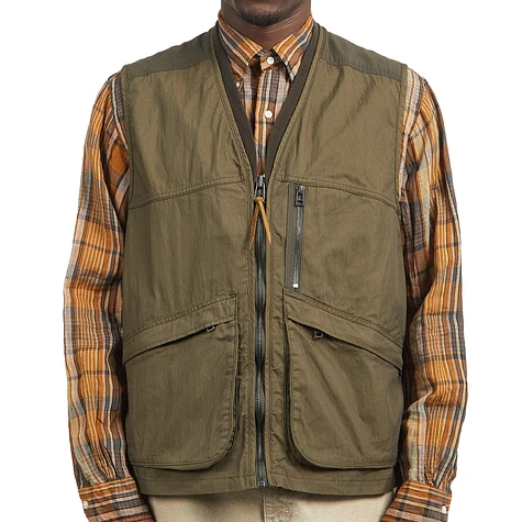 orSlow - Cotton Nylon Utility Vest