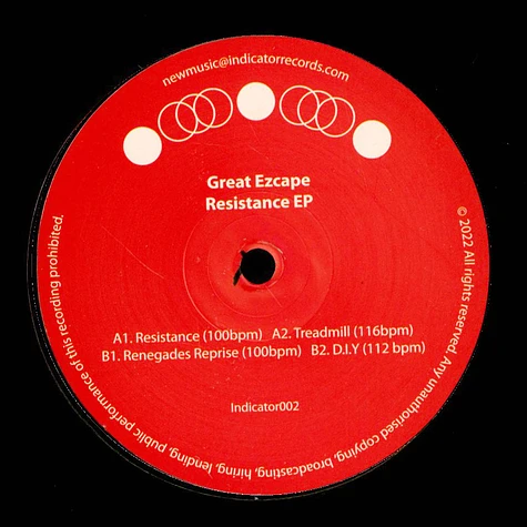 Great Ezcape - Resistance EP