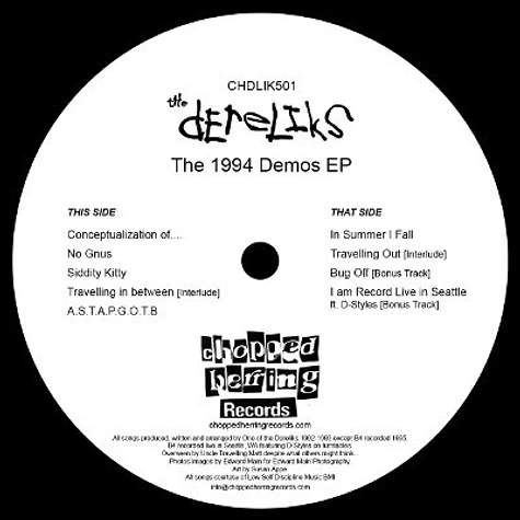 Dereliks - The 1994 Demos EP