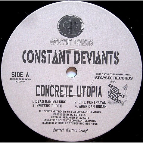 Constant Deviants - Concrete Utopia