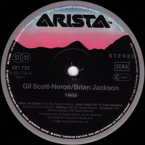 Gil Scott-Heron/Willing-