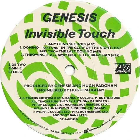 Genesis - Invisible Touch