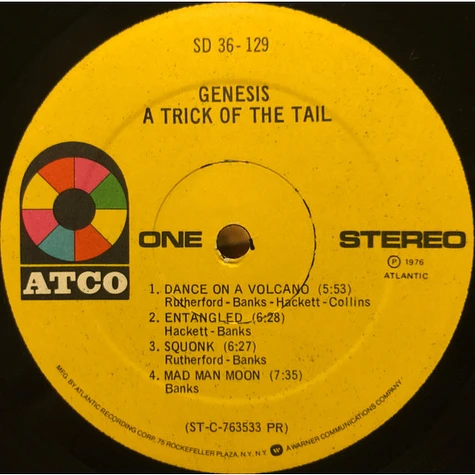 Genesis - A Trick Of The Tail