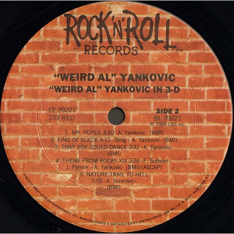 "Weird Al" Yankovic - In 3-D