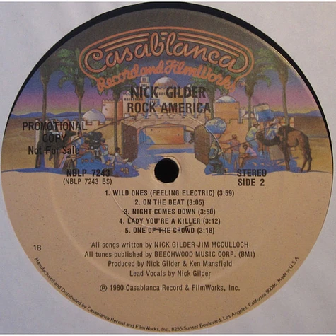 Nick Gilder - Rock America