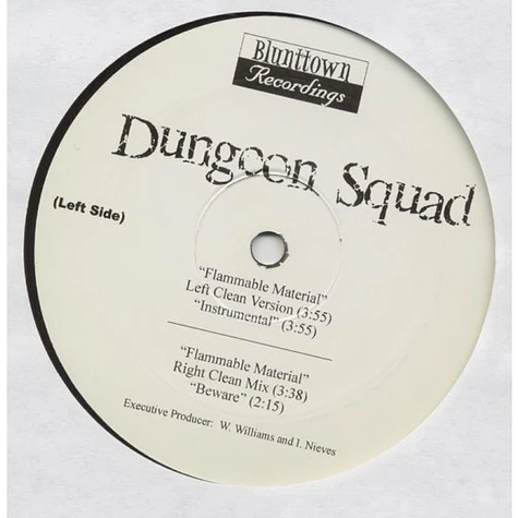 Dungeon Squad - Flammable Material / Beware