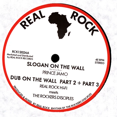 King Stanley, Real Rock Allstars, Rockers Disciples / Prince Jamo, Real Rock Hi-Fi Meets Rockers Disciples - Try So Hard, Dub, Version / Slogan On The Wall, Dub On The Wall 2 & 3